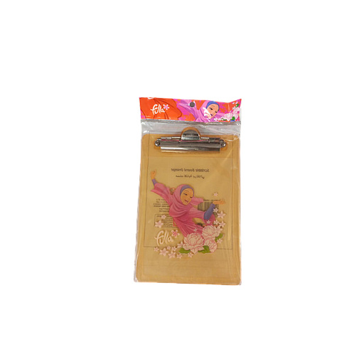 Support Bloc Plastique Orange A5