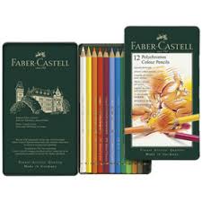 Crayons de couleur Faber-Castell polychromos  - 12 crayons