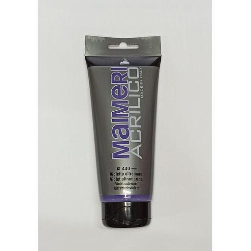 Peinture Acrylique 200ml Violet Outremer