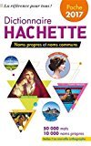 Dictionnaire Hachette poche 2017