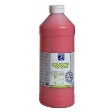 Peinture gouache Lefranc &amp; Bourgeois  - Rouge - 1L
