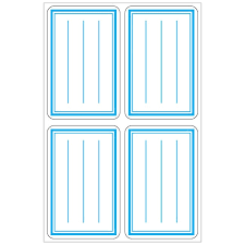 Etiquette Scolaire Ecolo 16Pcs ETS525