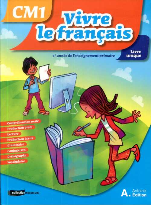 VIVRE LE FRANCAIS CM1 LIVRE
