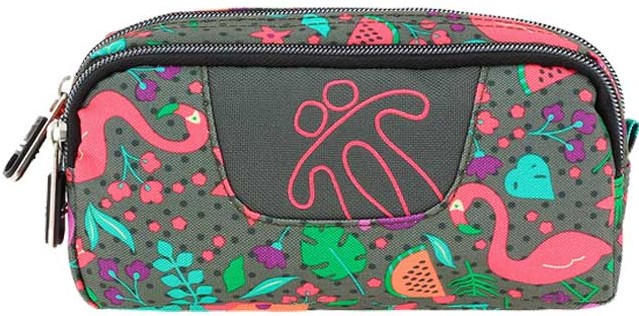 Trousse 2 compartiments Flamingo