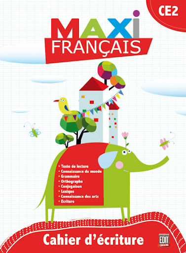 Maxi Français CE2 cahier d'écriture - édition 2013