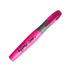 Surligneur XL BIC Rose