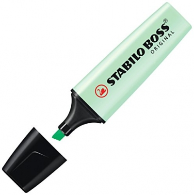 Surligneur STABILO Boss Original Pastel - Vert Menthe
