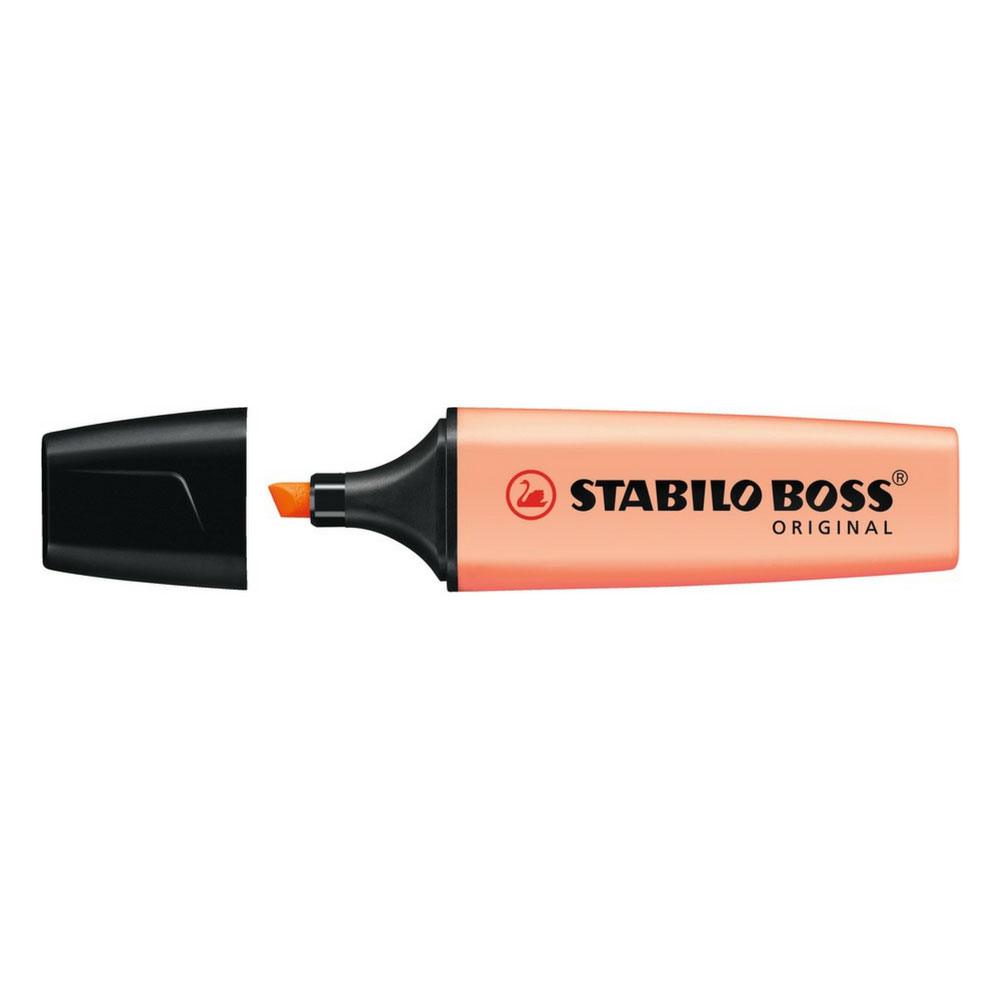 Surligneur STABILO Boss Original Pastel - Teint de pêche