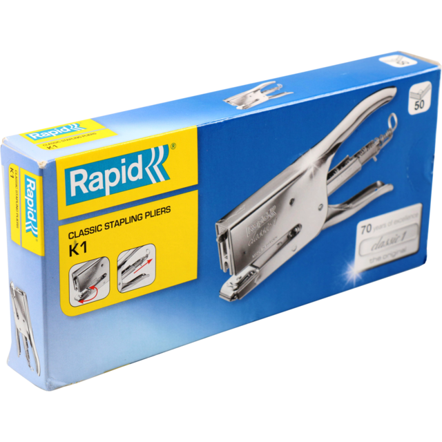 Agrafeuse Rapid Classic K1 pour agrafes 24/6 et 24/8