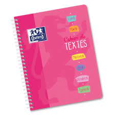 Cahier de Texte avec Spiral 148P