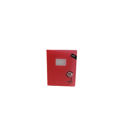 Cahier Piqué Séyès Polypro 96 P 17 x 22 70G Rouge