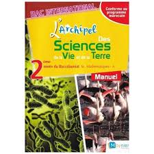 L'Archipel des Sciences de la vie et de la terre 2ème bac/sc mathématiques