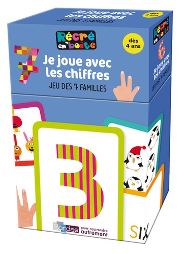 Je joue avec les chiffres  - Jeu des 7 familles