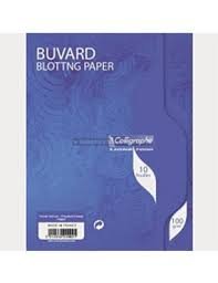 Paquet de 10 Feuille Buvard Calligraphe 100G