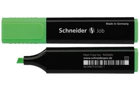 Surligneur fluorescent Schneider Job 150  - Vert - Unité