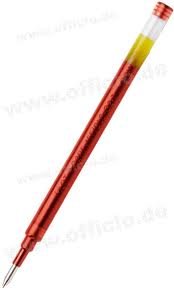 Recharge stylo Pilot  - Bille - Encre gel - Pointe fine - Rouge