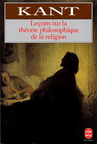 Leçons sur la théorie philosophique de la religion