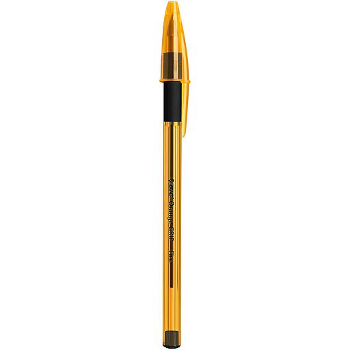 Stylo à bille Bic Orange grip  - Pointe fine - Noir - Unité
