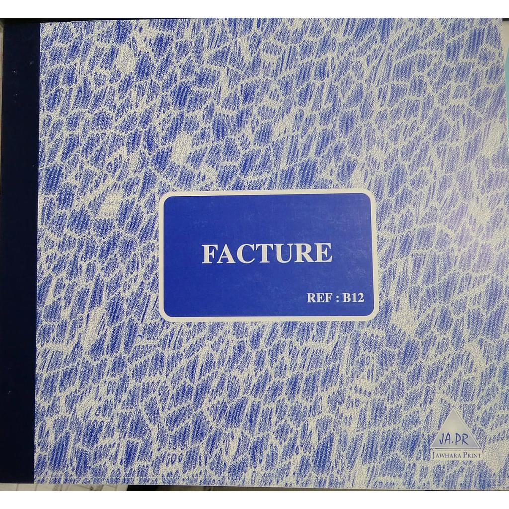 Carnet Facture B12
