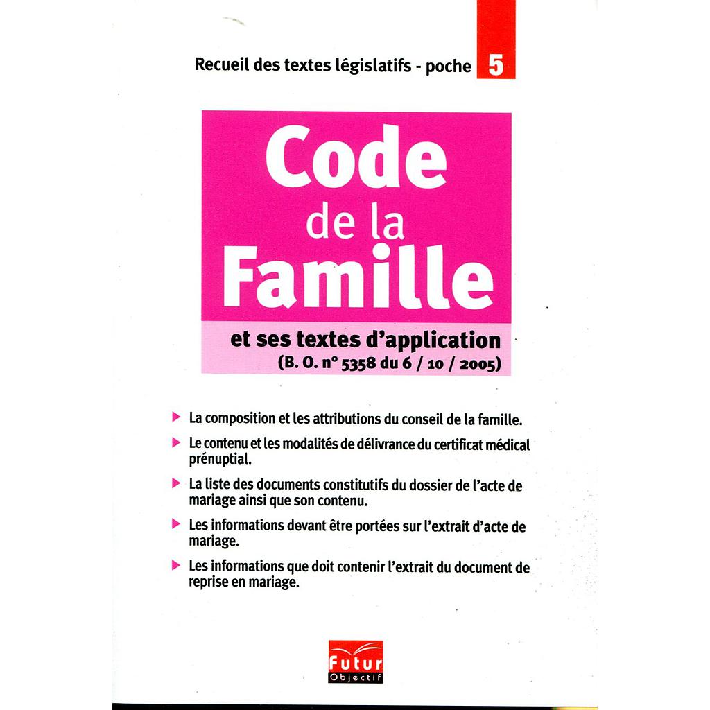 Code de la Famille 