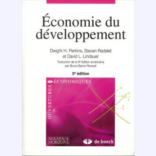 Economie du developpement 3e édition