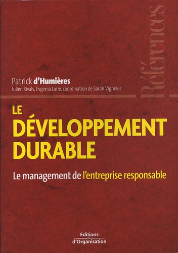 Le développement durable  - Le mangement de l'entreprise responsable