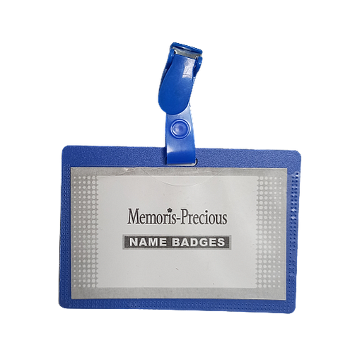 Porte Badge Bleu
