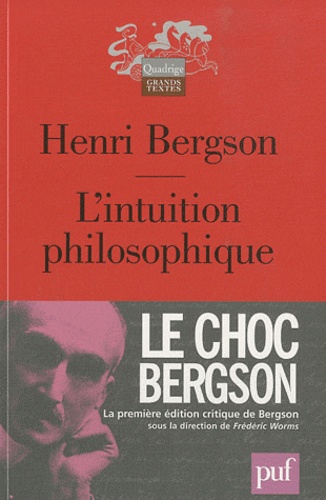 L'intuition philosophique