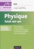 Physique tout-en-un PCSI - 4e éd. - Conforme au nouveau programme