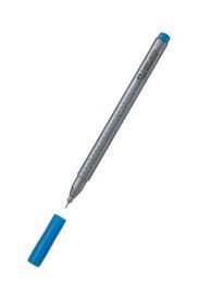 Feutre Faber Castell Fin pen Bleu 0.4