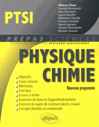 Physique Chimie PTSI