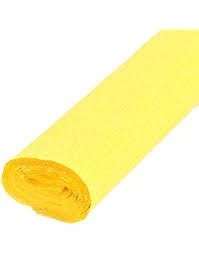 Papier Crépon Jaune