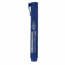 Marqueur permanent Faber-Castell  - Bleu - Pointe biseau