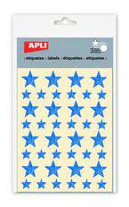 Pochette de 120 Labels Etoiles Bleus Kids Rèf 12057