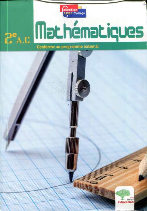 Mathématiques 2AC
