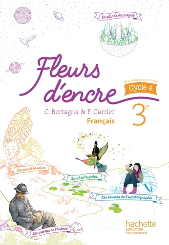Français 3e cycle 4 Fleurs d'encre