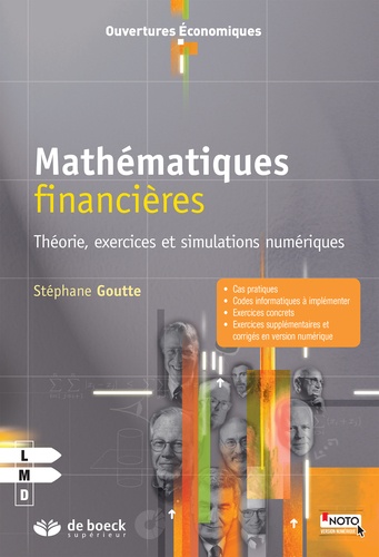 Mathématiques financières  - Théorie, exercices et simulations numériques