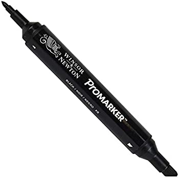 Marqueur double pointe Noir