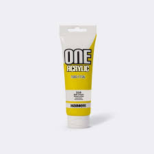 Peinture Acrylique Maimeri ONE  - 120 ml - Jaune primaire