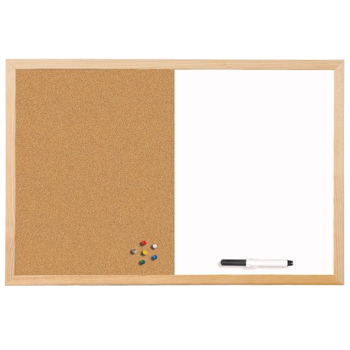 Tableau d'affichage en liège Bi-office  - 40 x 60