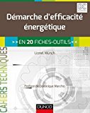 Démarche d'efficacité énergétique - en 20 fiches-outils