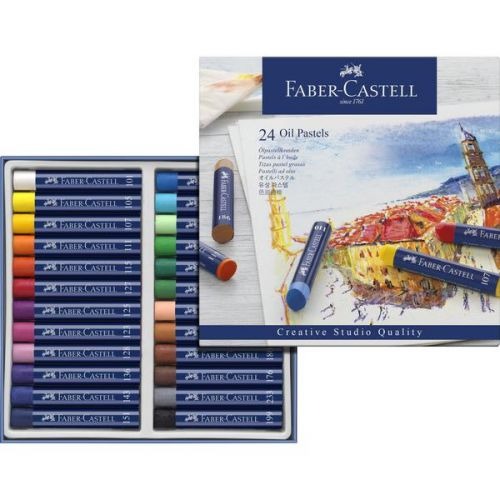 Crai pastel a l'huile  de 24 Couleur