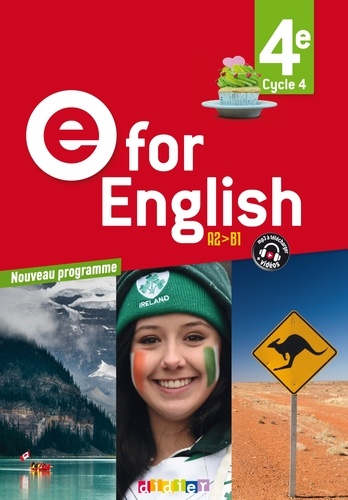 E for English 4e (éd. 2017) - Livre