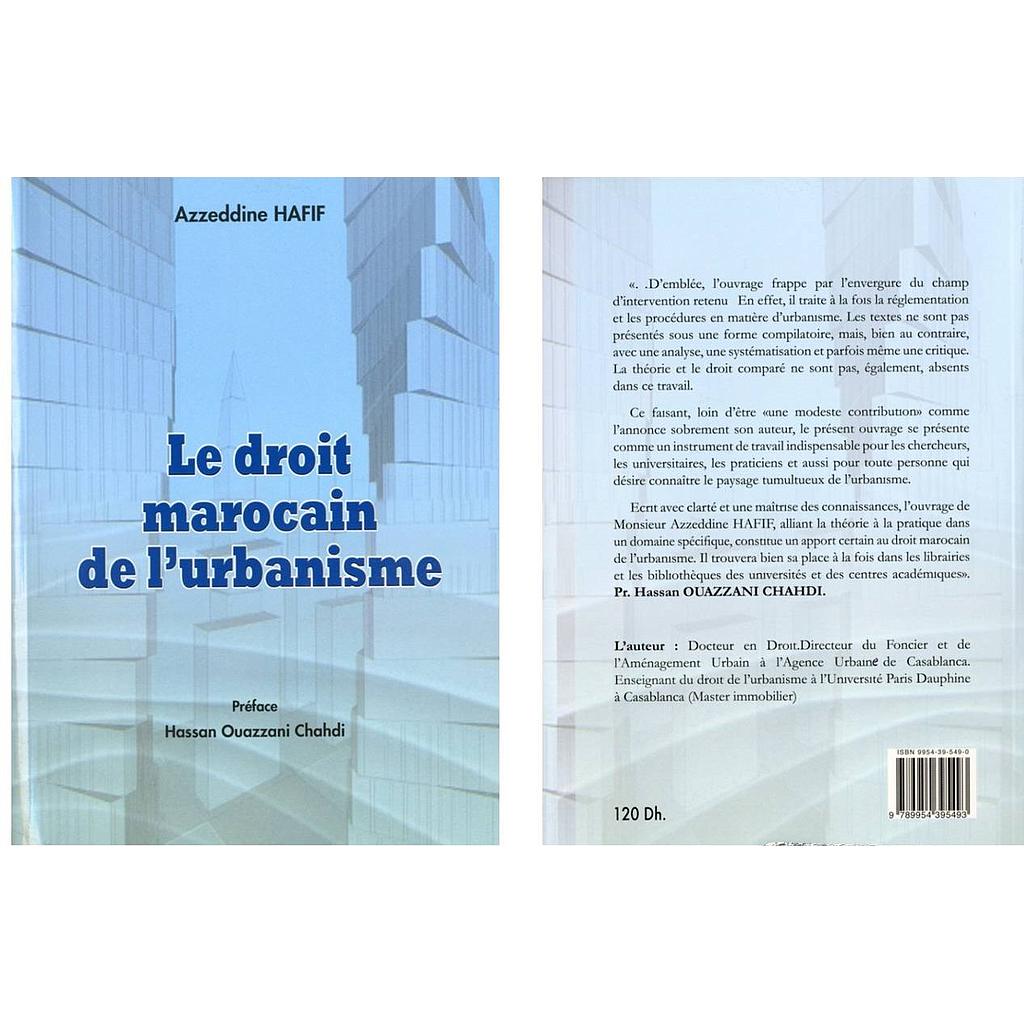 Le droit marocain de l'urbanisme 2017
