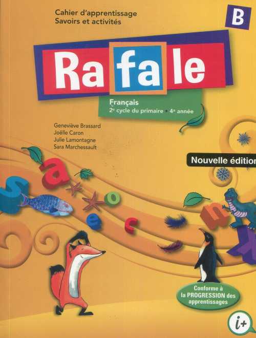 Rafale Français 4e année primaire - B