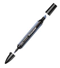 Marqueur double pointe Bleuet