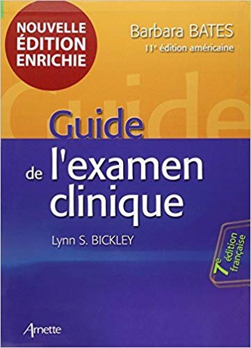 Guide de l'examen clinique 7e édition