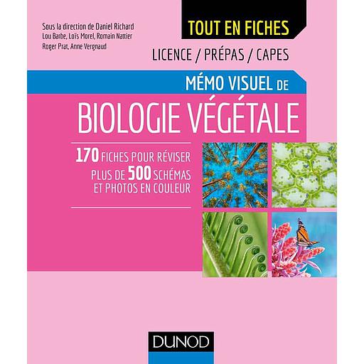 Mémo visuel de biologie végétale
