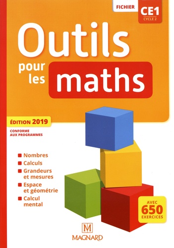Outils pour les maths CE1 - Fichier 2019