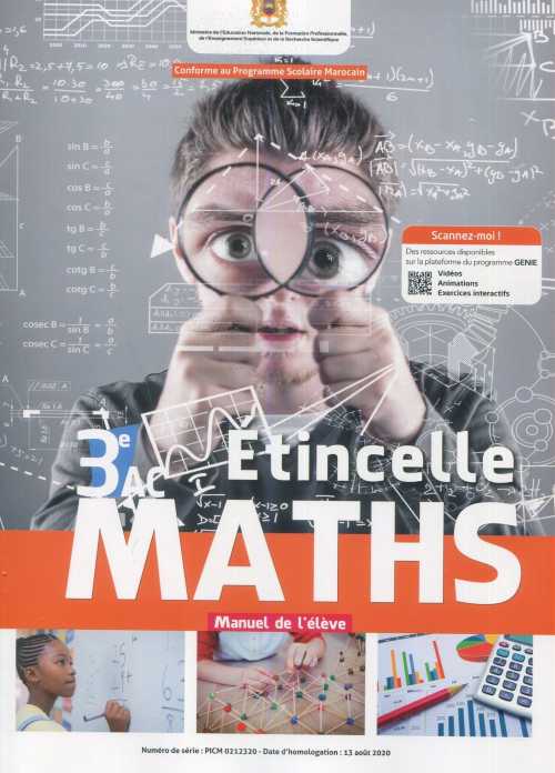 Etincelle maths 3AC 2019  - Manuel